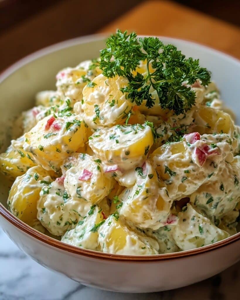 The Best Potato Salad with Mustard Dressing Recipe