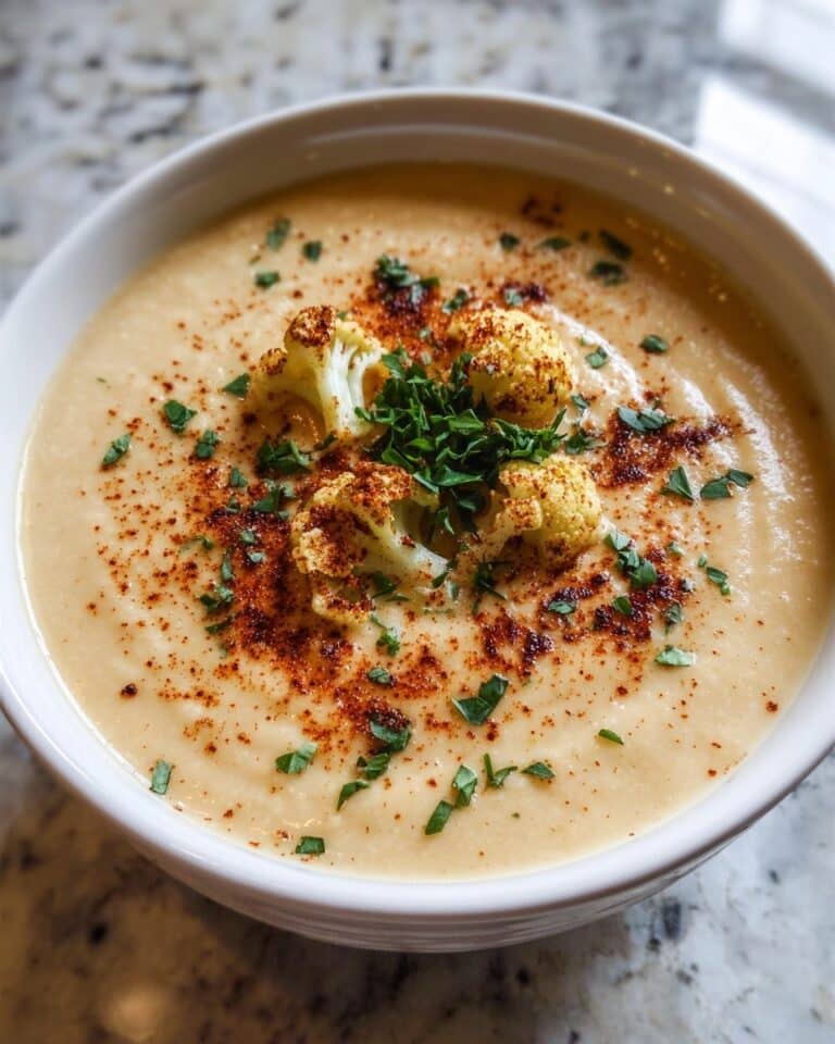 Velvet 1-Hour Creamy Roasted Cauliflower Soup Recipe