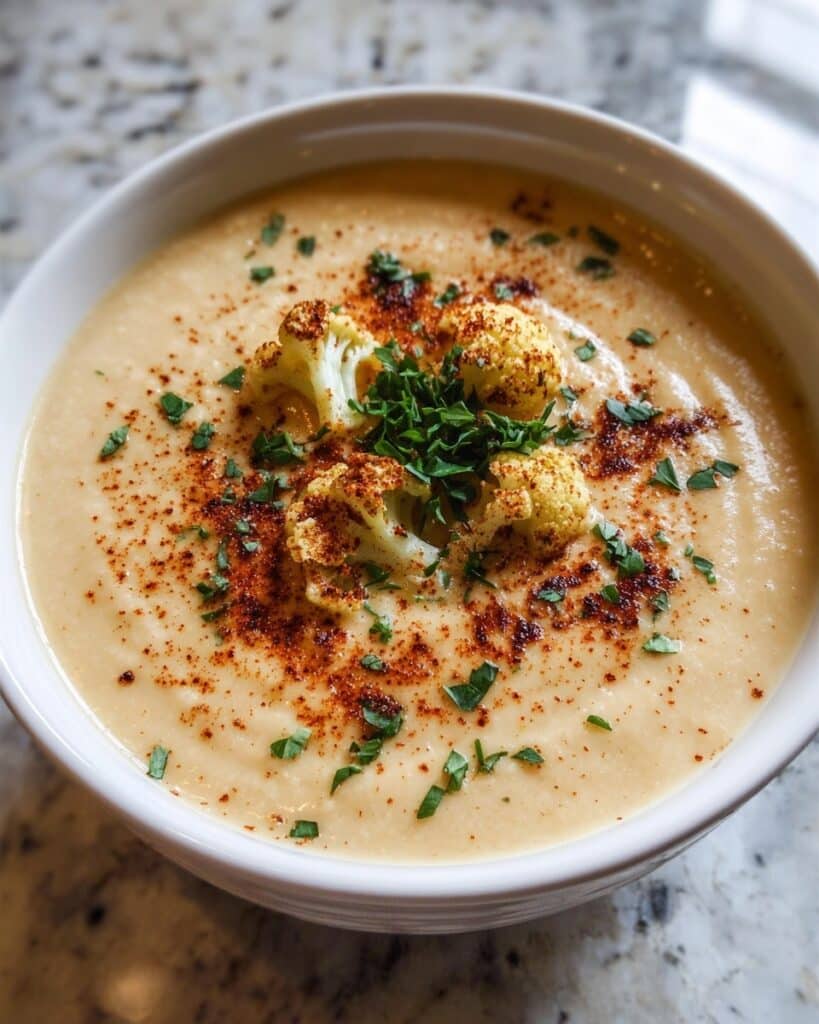 Velvet 1-Hour Creamy Roasted Cauliflower Soup Recipe