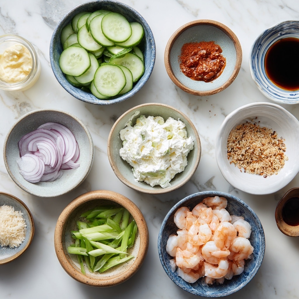 Creamy Cucumber Sushi Salad Recipe - Recipe Image