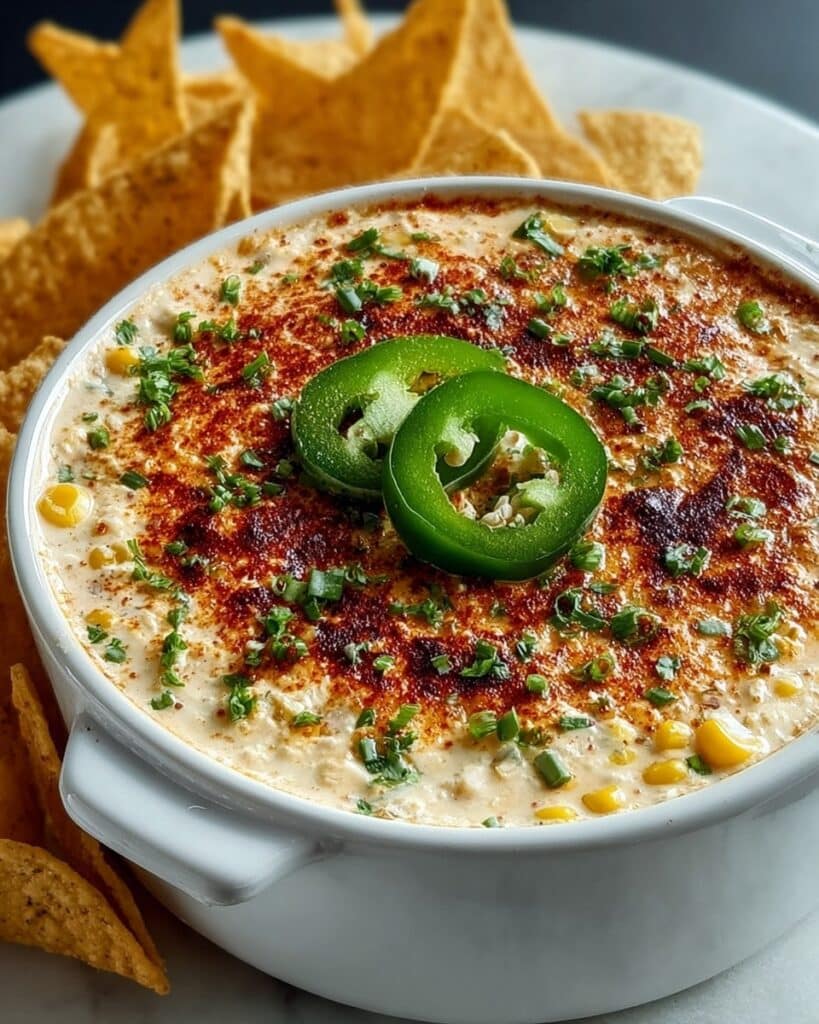 Smoked Mexican Street Corn Dip Recipe