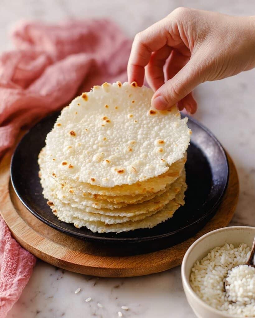 Rice Tortillas (No Flour, Gluten-Free Wraps) Recipe