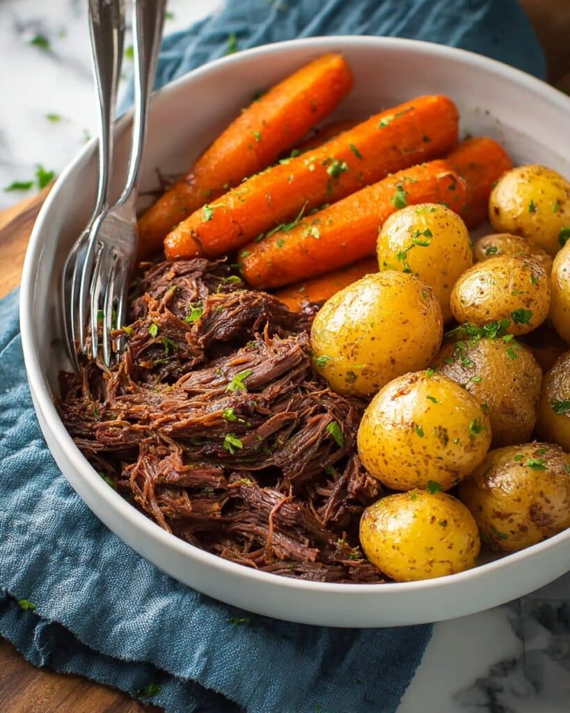 Instant Pot Pot Roast with Vegetables Recipe