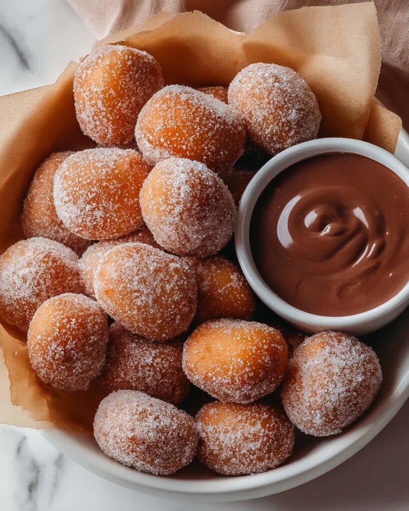 Sweet Air Fryer Churro Bites Recipe
