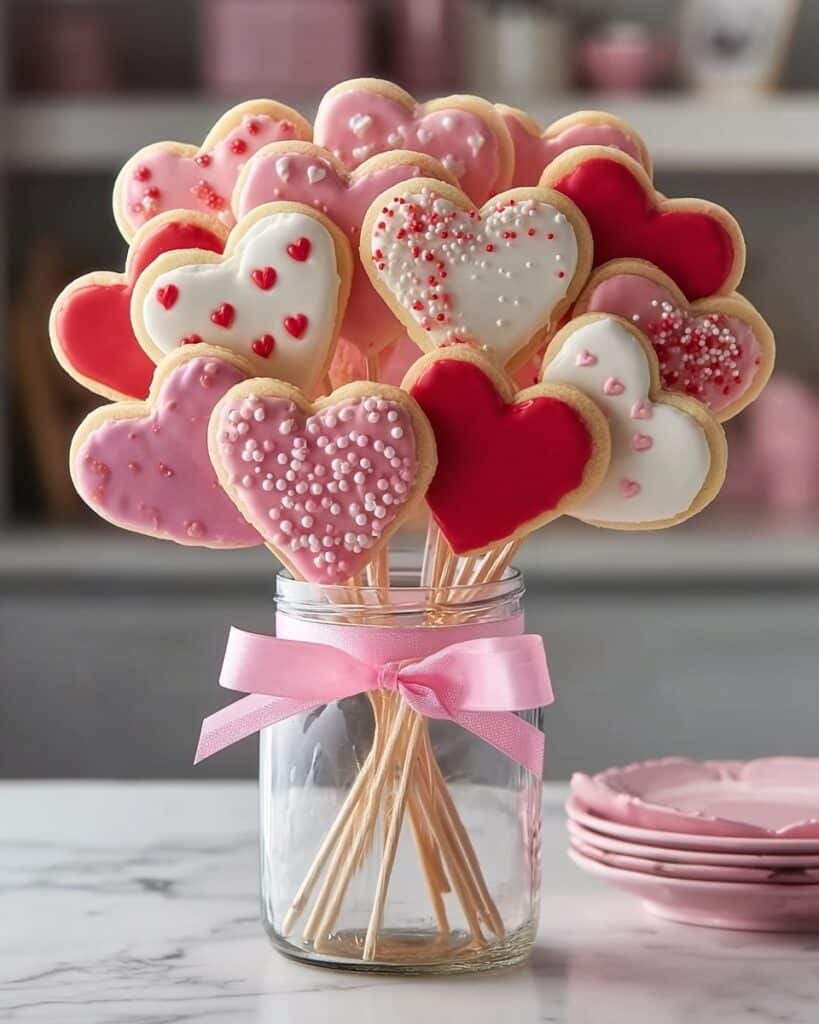 Heart Cookies with Cream Cheese Frosting Recipe
