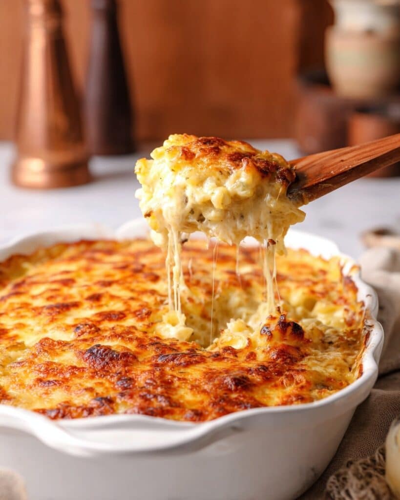 Creamy Southern Baked Mac and Cheese Recipe