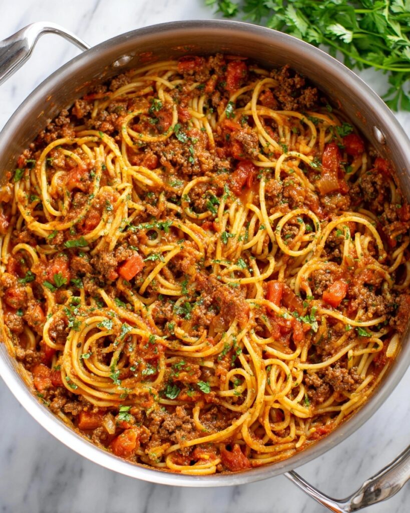 Taco Spaghetti Recipe