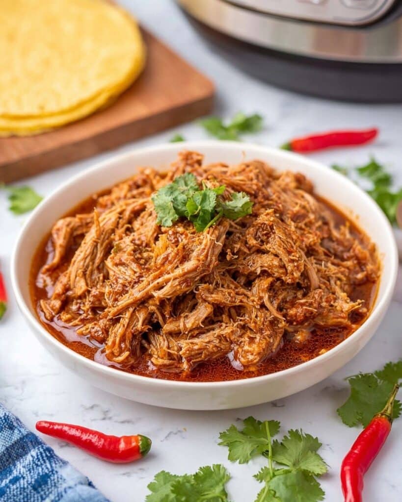 Instant Pot Mexican Shredded Chicken Recipe