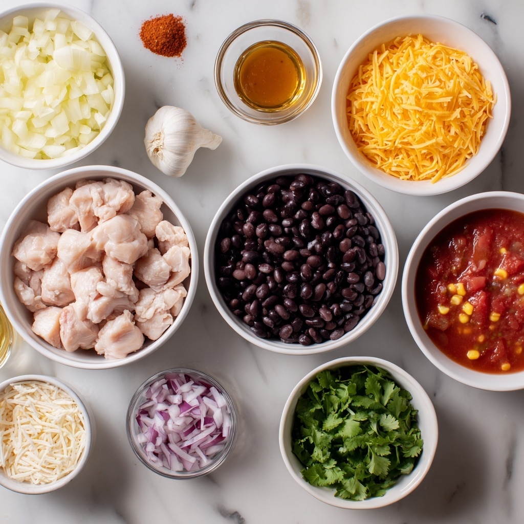 Instant Pot Weeknight Chicken and Rice Burrito Bowls Recipe - Recipe Image