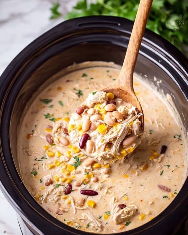 Slow Cooker White Chicken Chili Recipe
