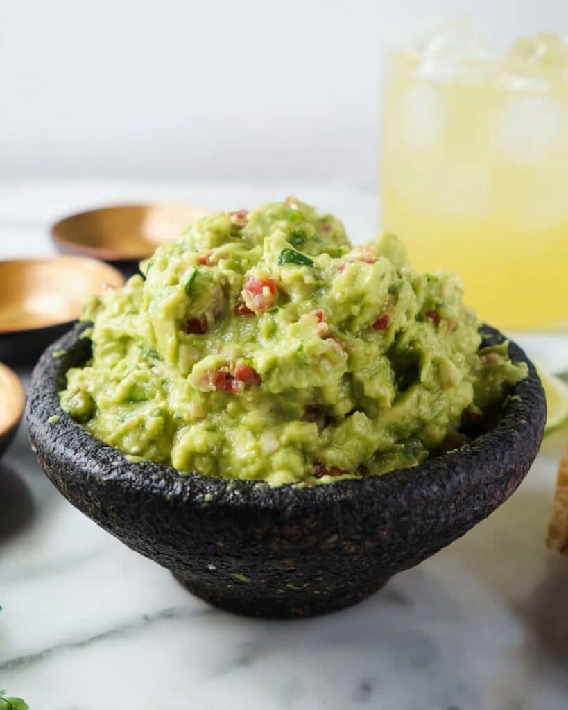 Authentic Guacamole {Easy Homemade Recipe} Recipe