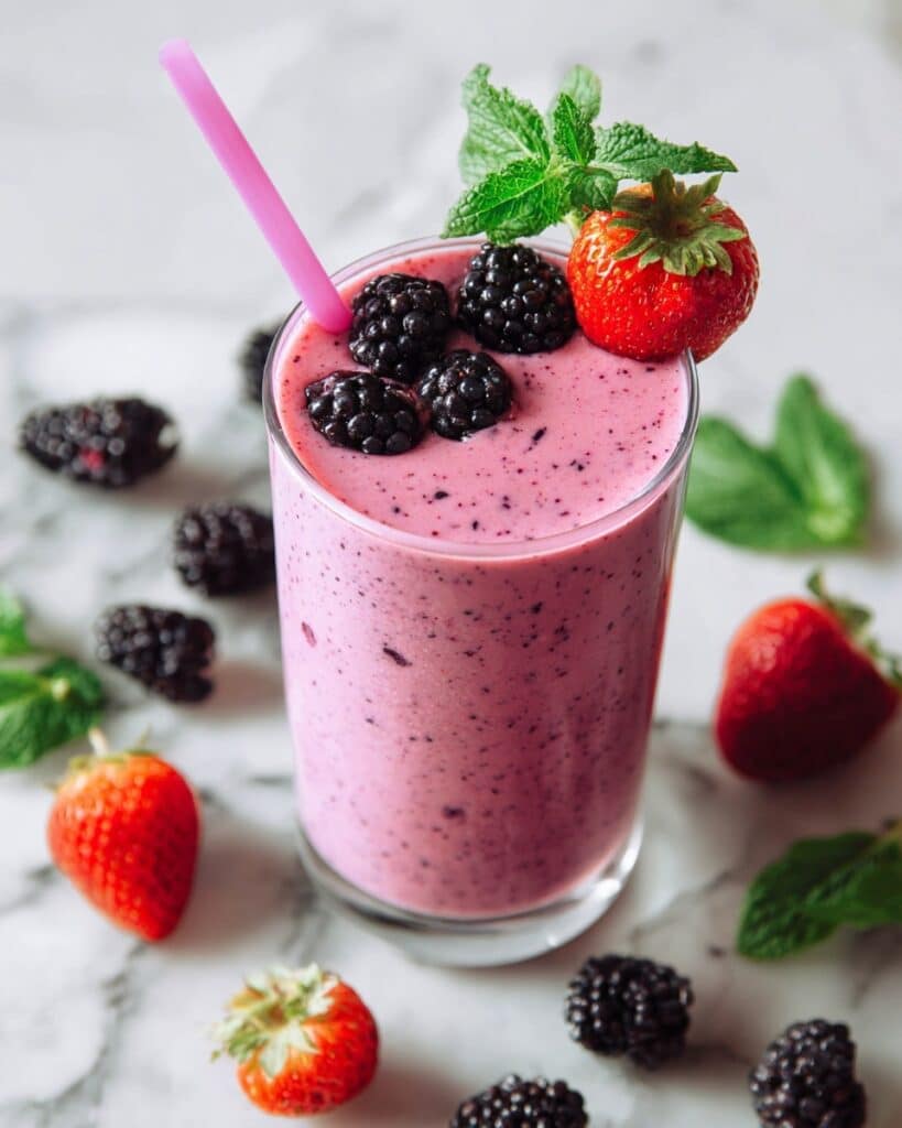Mixed Berry Smoothie Recipe