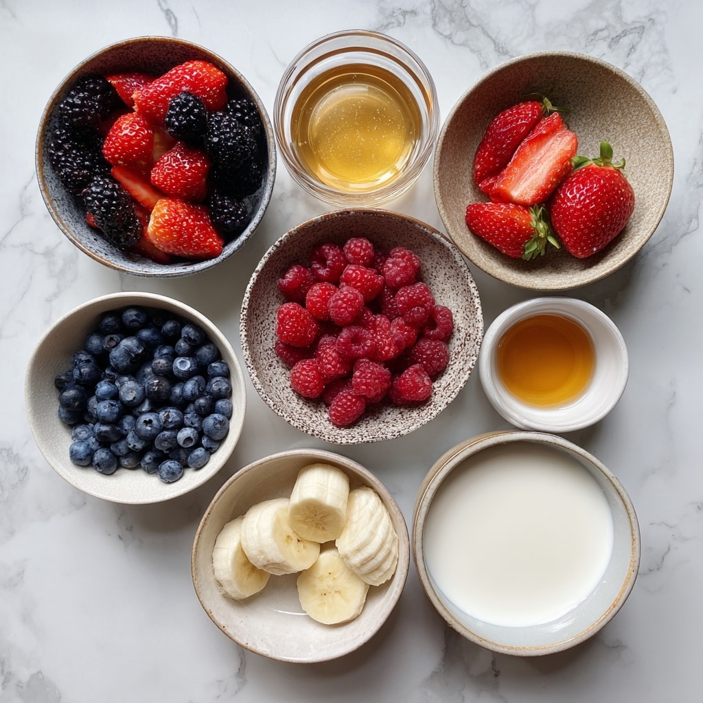 Mixed Berry Smoothie Recipe - Recipe Image