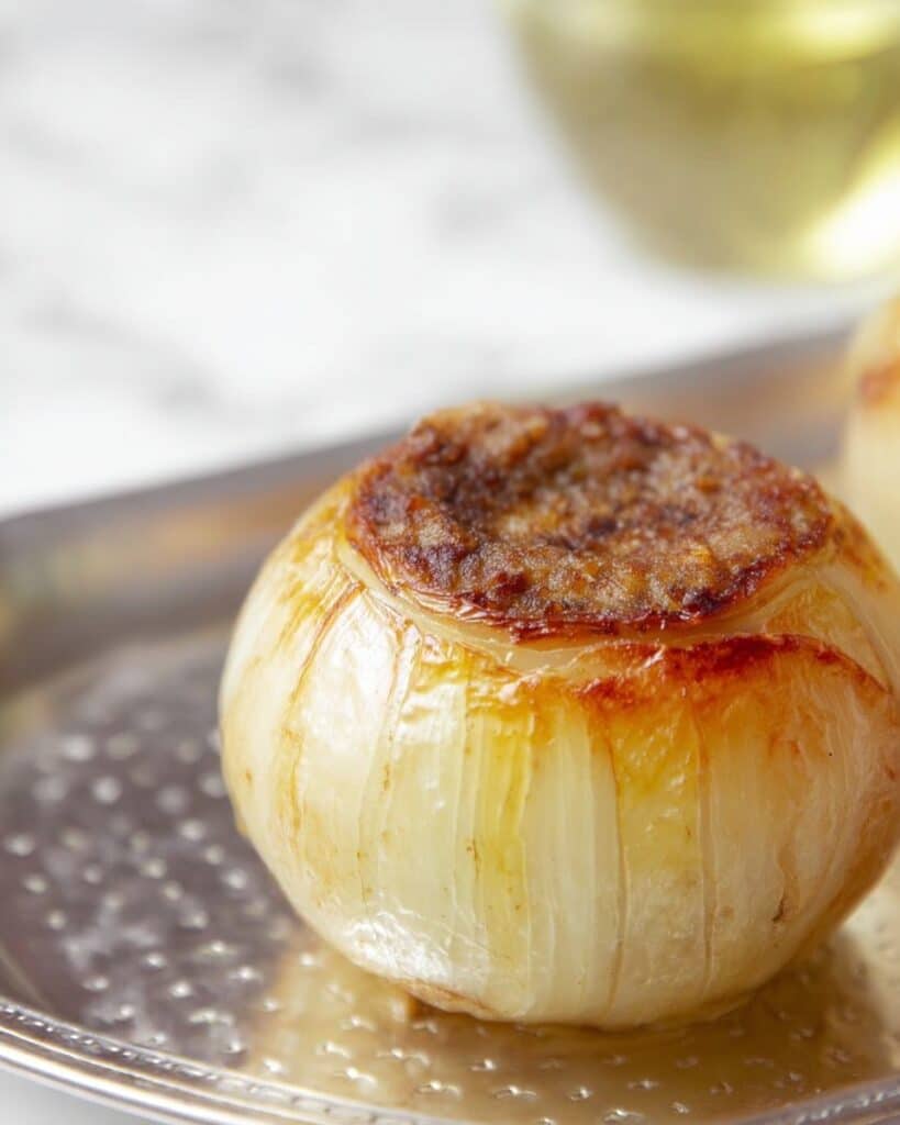 Keto Stuffed Onion Recipe