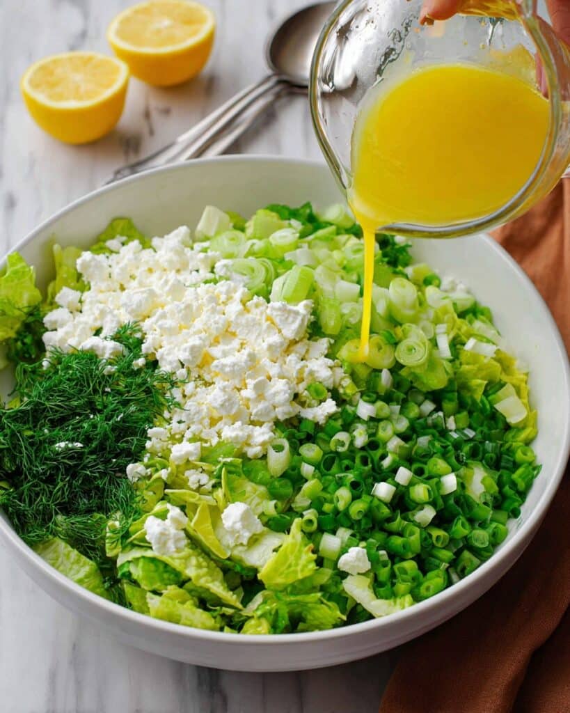 Maroulosalata – Greek Lettuce Salad Recipe