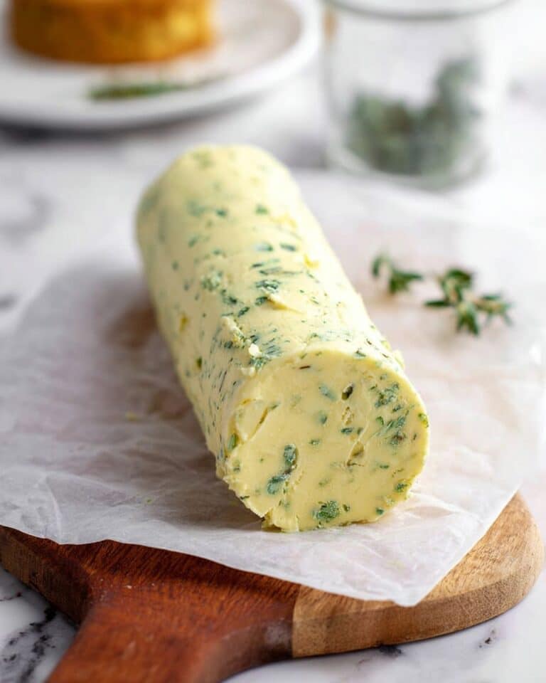 Roasted Garlic Butter Recipe