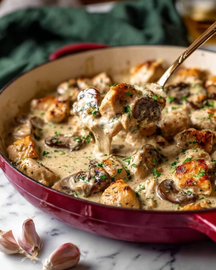 Rich Chicken Stroganoff Recipe