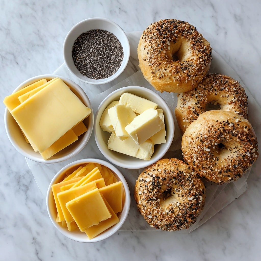 Everything Bagel Grilled Cheese Recipe - Recipe Image