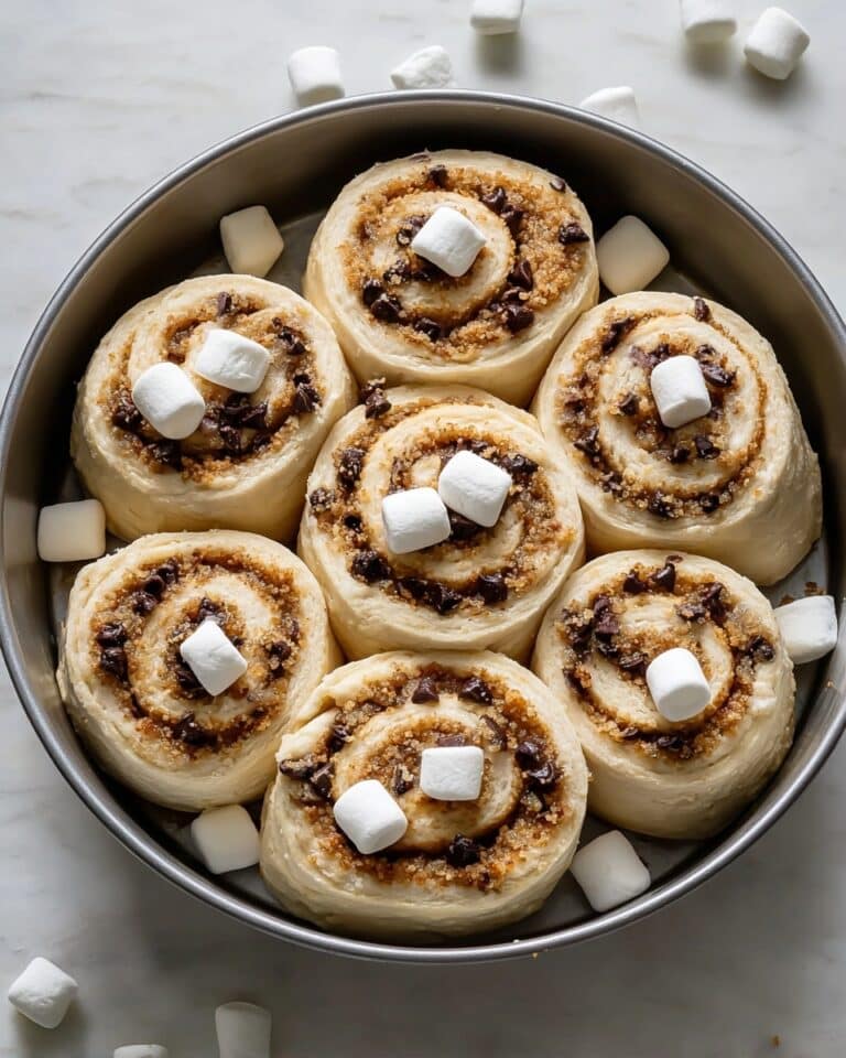 Gooey S’mores Rolls: Homemade Chocolate and Graham Cracker Delight Recipe