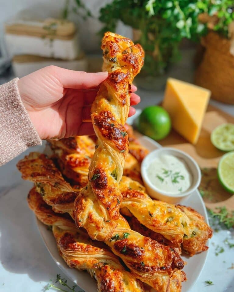 Jalapeño Popper Puff Pastry Twists Recipe