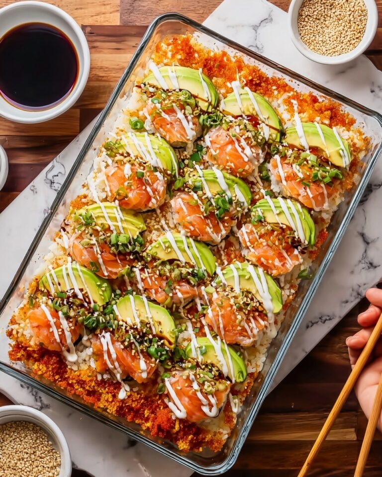 Easy Sushi Bake Recipe