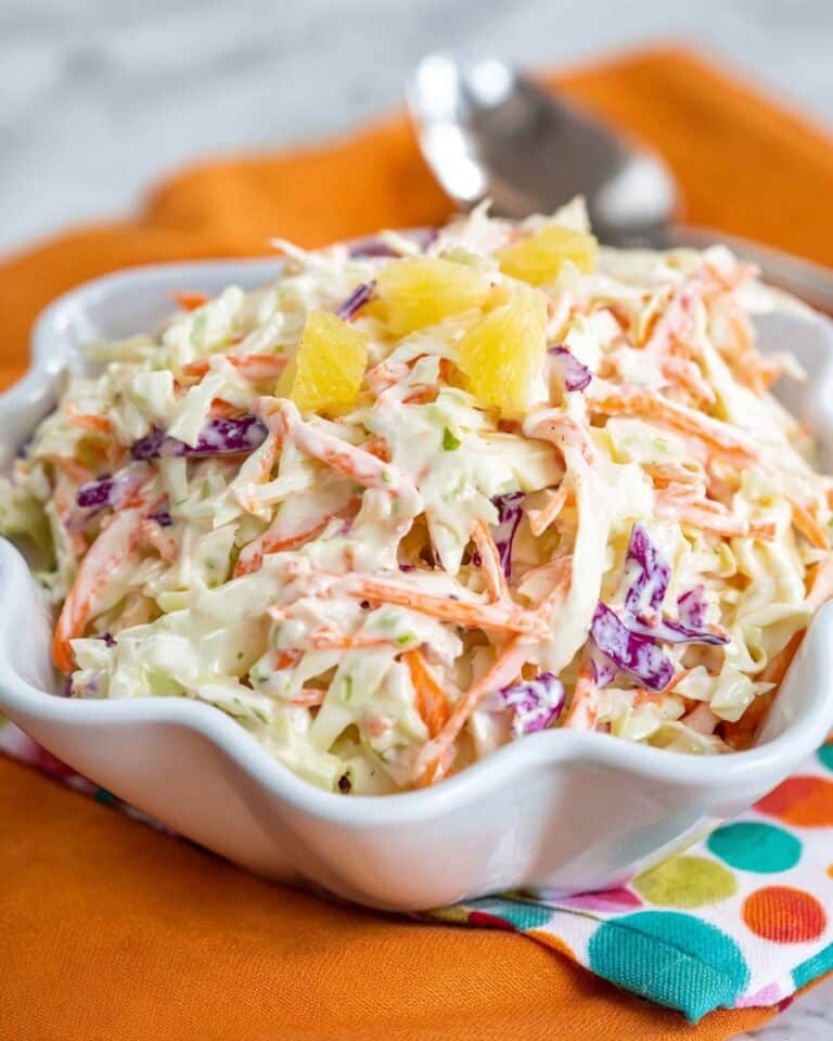 Hawaiian Coleslaw Recipe