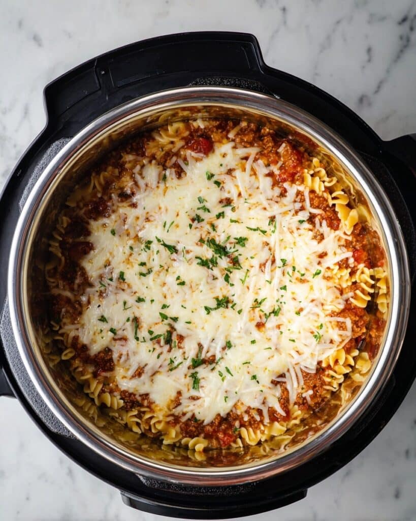 Instant Pot Lazy Lasagna Recipe