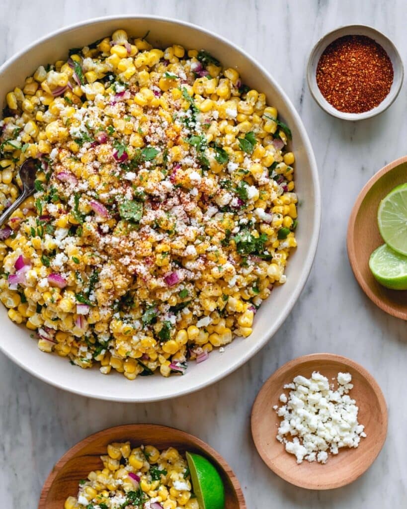 Elote Corn Salad Recipe