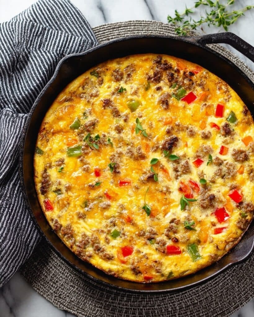 Southwest Breakfast Frittata Recipe