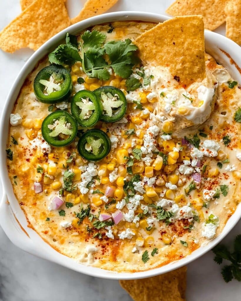 Easy Mexican Street Corn Dip Recipe
