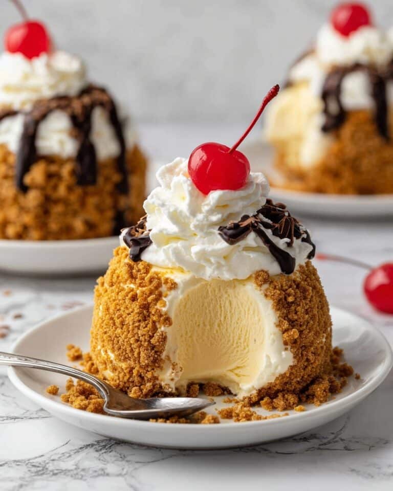 Mexican Homemade Fried Ice Cream Recipe