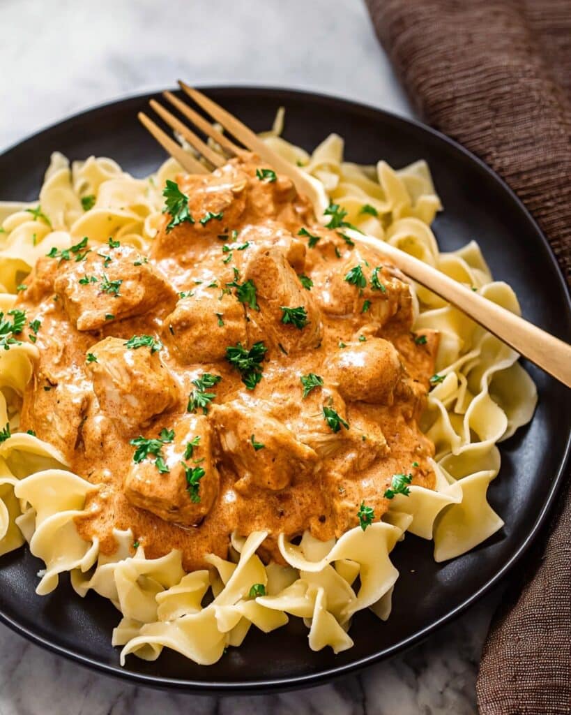 Easy Hungarian Chicken Paprikash (Paprikás Csirke) Recipe