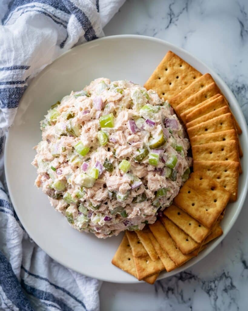 High Protein Cottage Cheese Tuna Salad Recipe