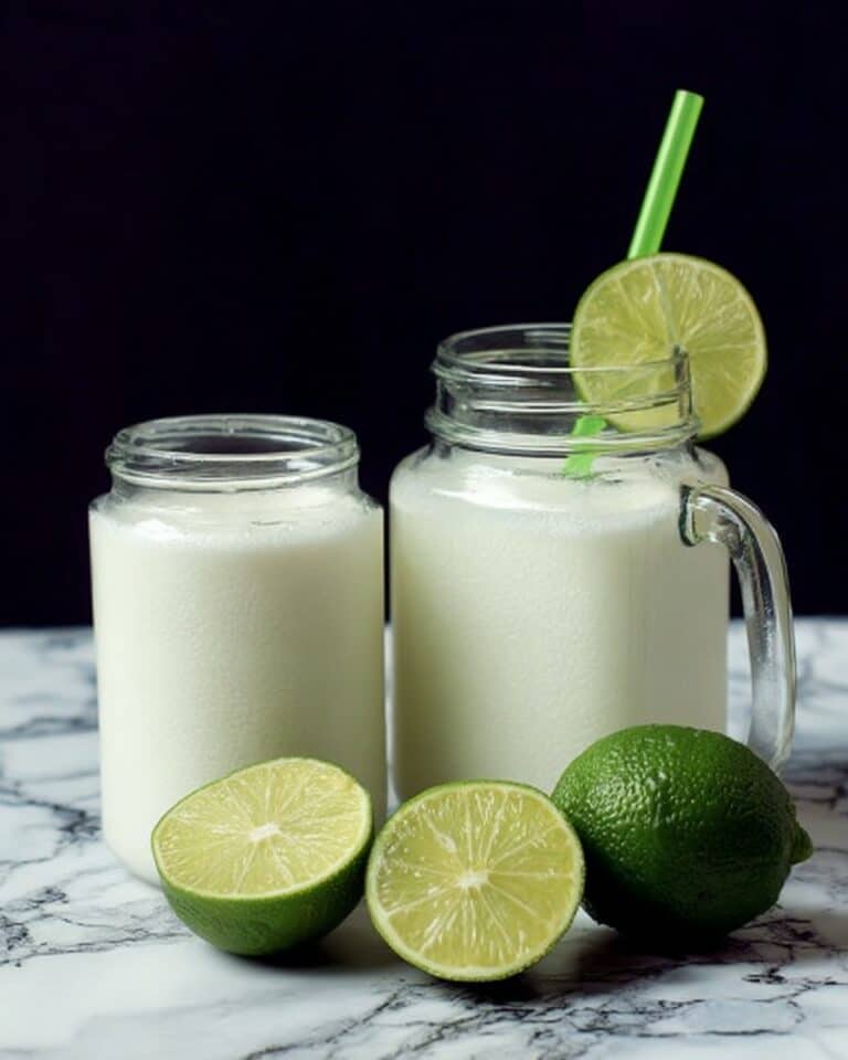 Brazilian Lemonade with Coconut Recipe