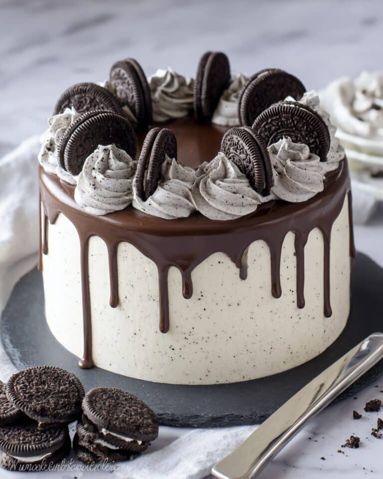Oreo Ice Cream Cake Recipe