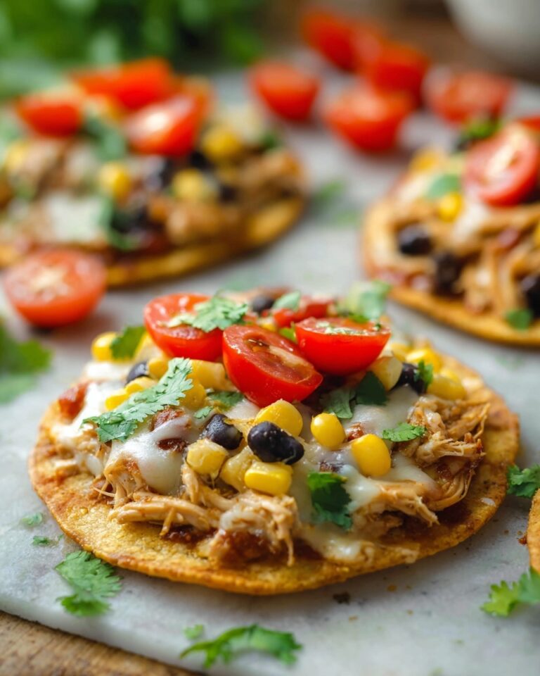 Mexican Rotisserie Chicken Tostadas Recipe