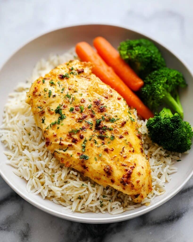 Air Fryer Garlic Parmesan Chicken Recipe
