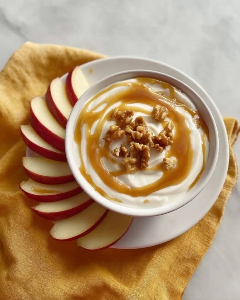 Irresistible 4 Ingredient Cottage Cheese Apple Dip Recipe