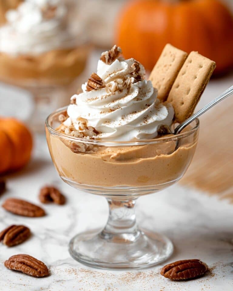Protein Pumpkin Pudding with Cottage Cheese (Instant!) Recipe