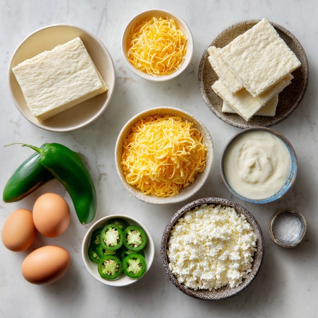 The image shows a baking tray filled with rows of small taco shells, each shell filled with diced pieces of cooked chicken, topped with melted yellow cheese that looks soft and slightly bubbly. Bright green sliced jalapeños are scattered evenly on top of the cheese, adding a fresh touch. The tray is placed on a white marbled surface, with a small green plant in the upper left corner and a striped cloth nearby. A woman's hand is partly visible at the bottom, holding or steadying the tray. The lighting is natural, highlighting the glossy texture of the cheese and the freshness of the toppings. Photo taken with an iphone --ar 4:5 --v 7