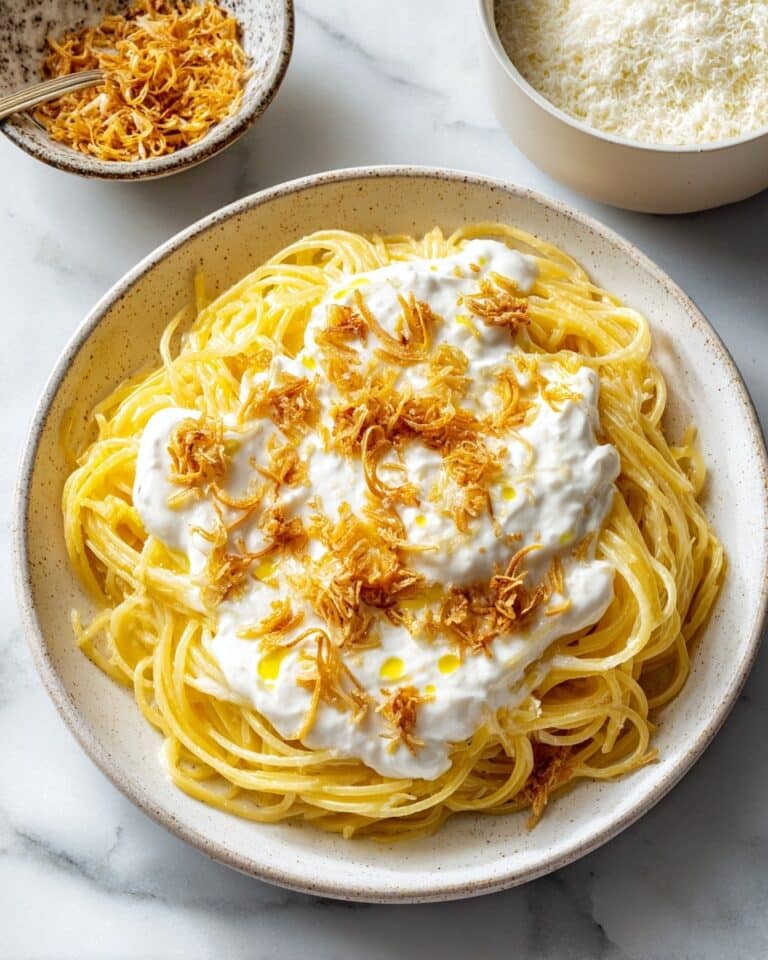 Lemon Fontina Capellini with Stracciatella & Toasted Breadcrumbs Recipe