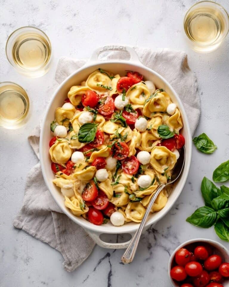 Caprese Tortellini Pasta Salad (Easy and Fresh) Recipe