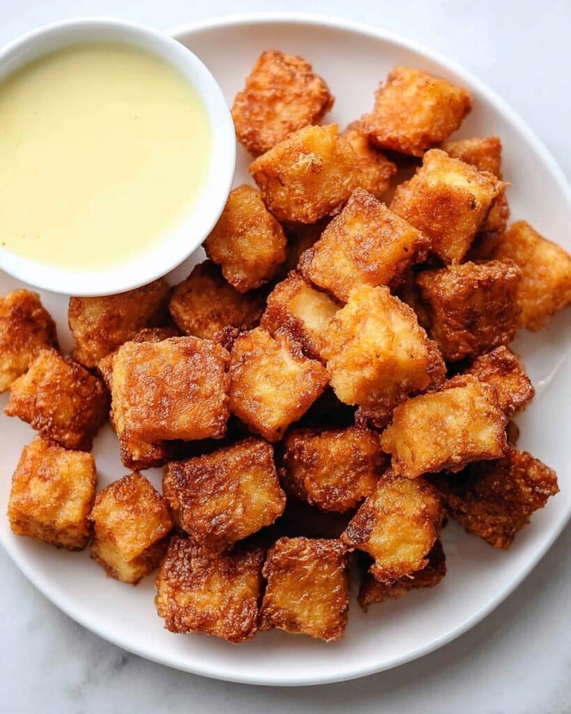 Easy Baked Oil-Free Tofu Nuggets Recipe