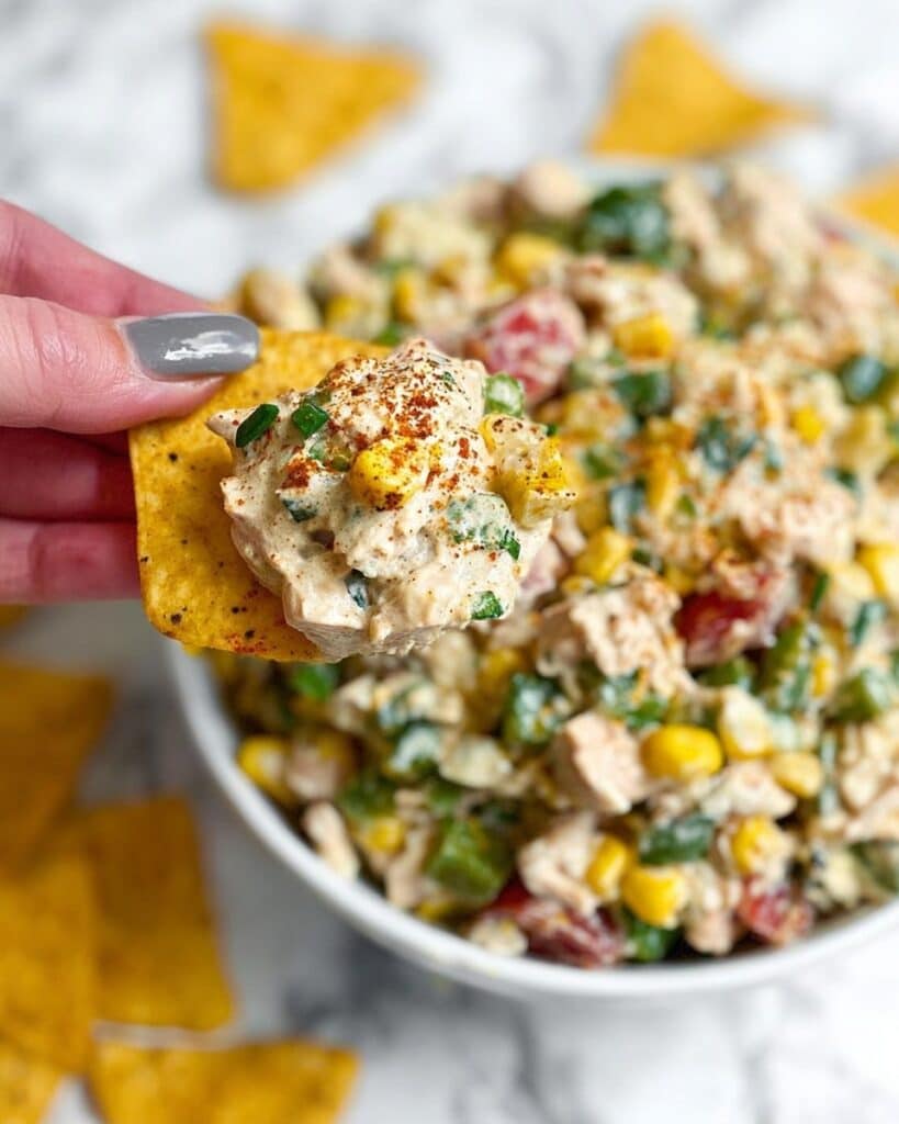 Street Corn Chicken Salad Recipe