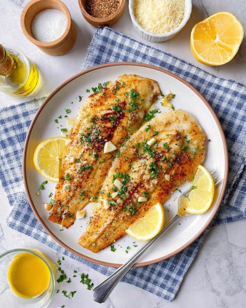 Air Fryer Cajun Parmesan Tilapia Recipe