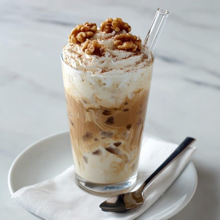 Iced Banana Bread Latte Recipe