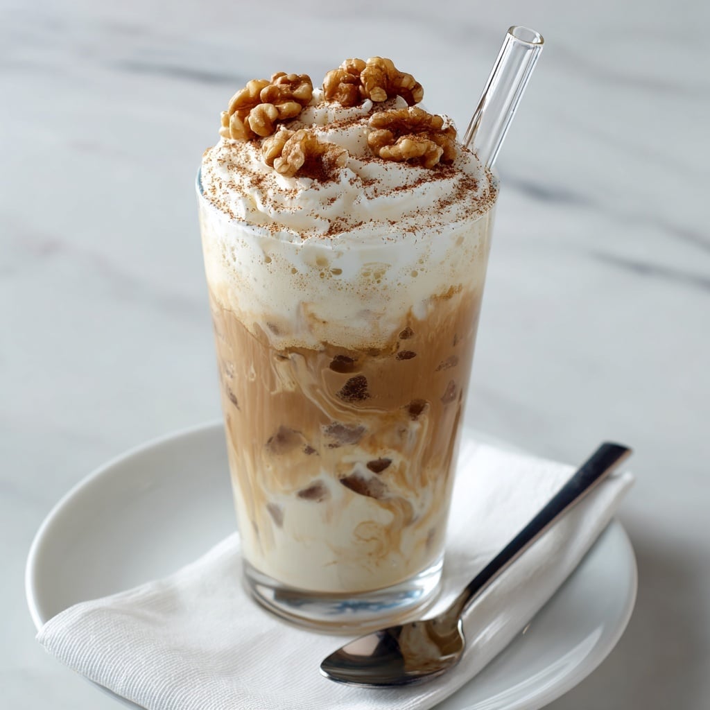 Iced Banana Bread Latte Recipe