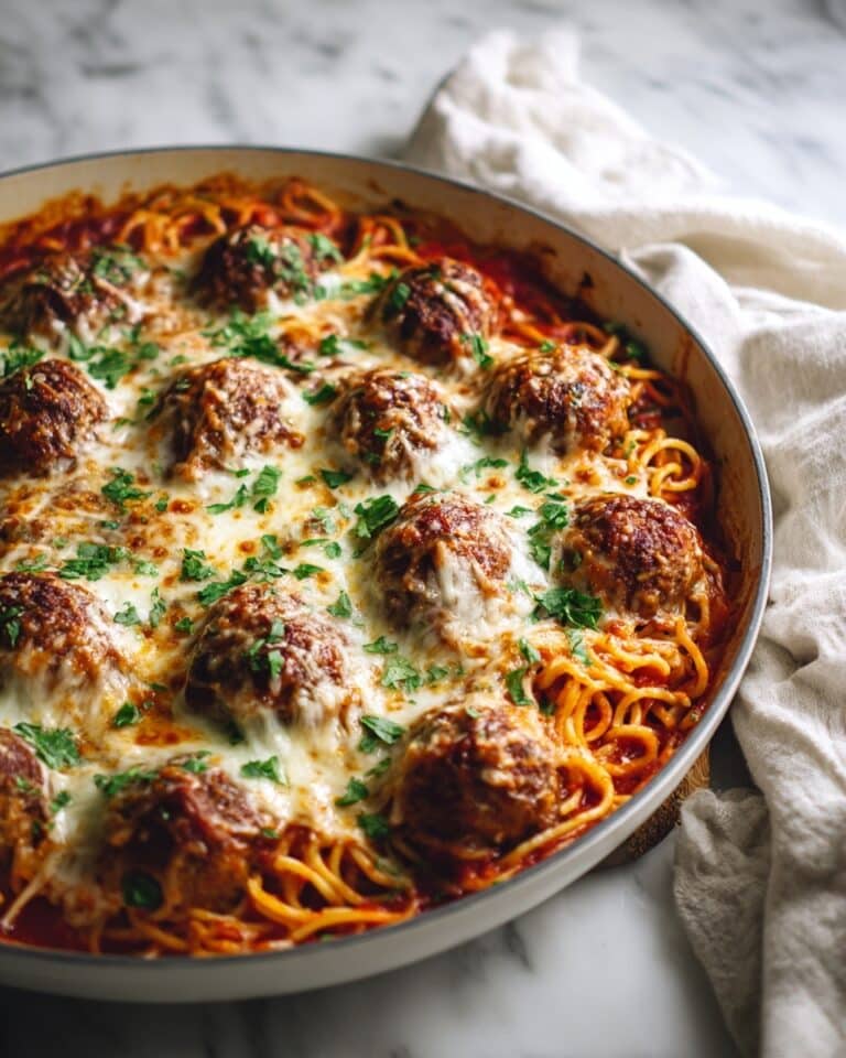 Heartwarming Baked Spaghetti and Meatballs Recipe
