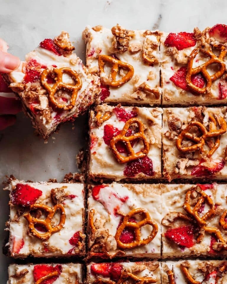 Strawberry Pretzel Marshmallow Treats Recipe