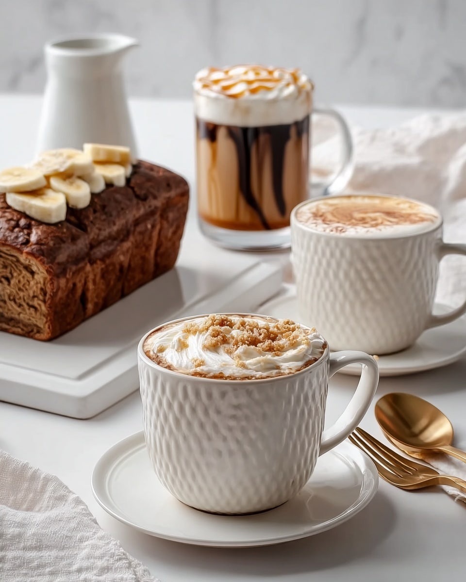 Iced Banana Bread Latte Recipe - Recipe Image